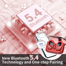 Aptkdoe HD65 tactile button control close-up for easy on-ear operation