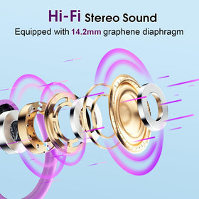 Aptkdoe earhook detail highlighting secure TPU fit for active comfort