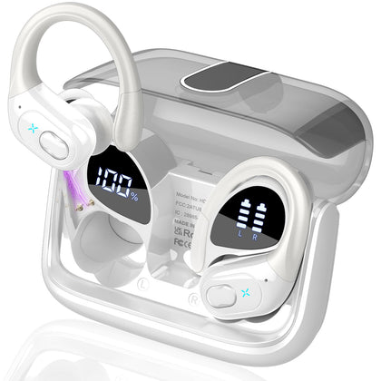 Aptkdoe HD65 front packaging showing product and specs, highlights long battery benefit