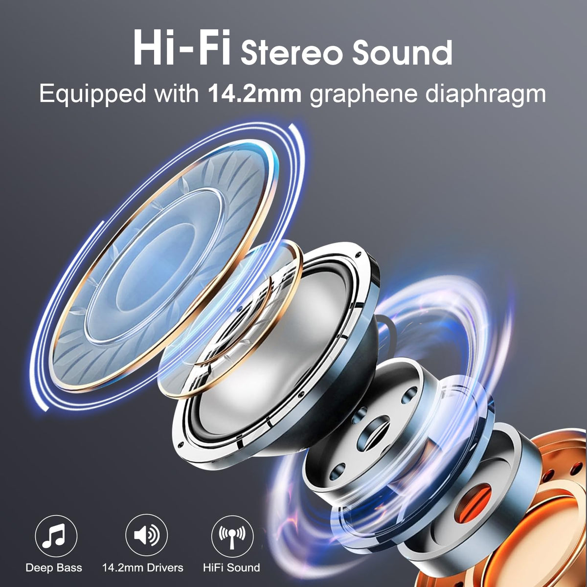 Aptkdoe earbuds held in hand showing portable scale and convenience