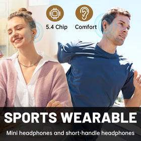 APZXTRK lightweight earbuds offer long wear during workouts or sleep