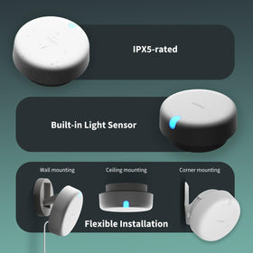 Aqara FP2 IPX5-rated sensor suitable for wet environments