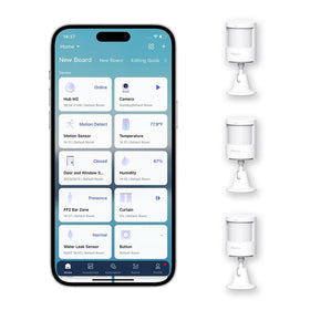 Aqara Motion Sensor P1 pack with angled mount for precise coverage and alerts