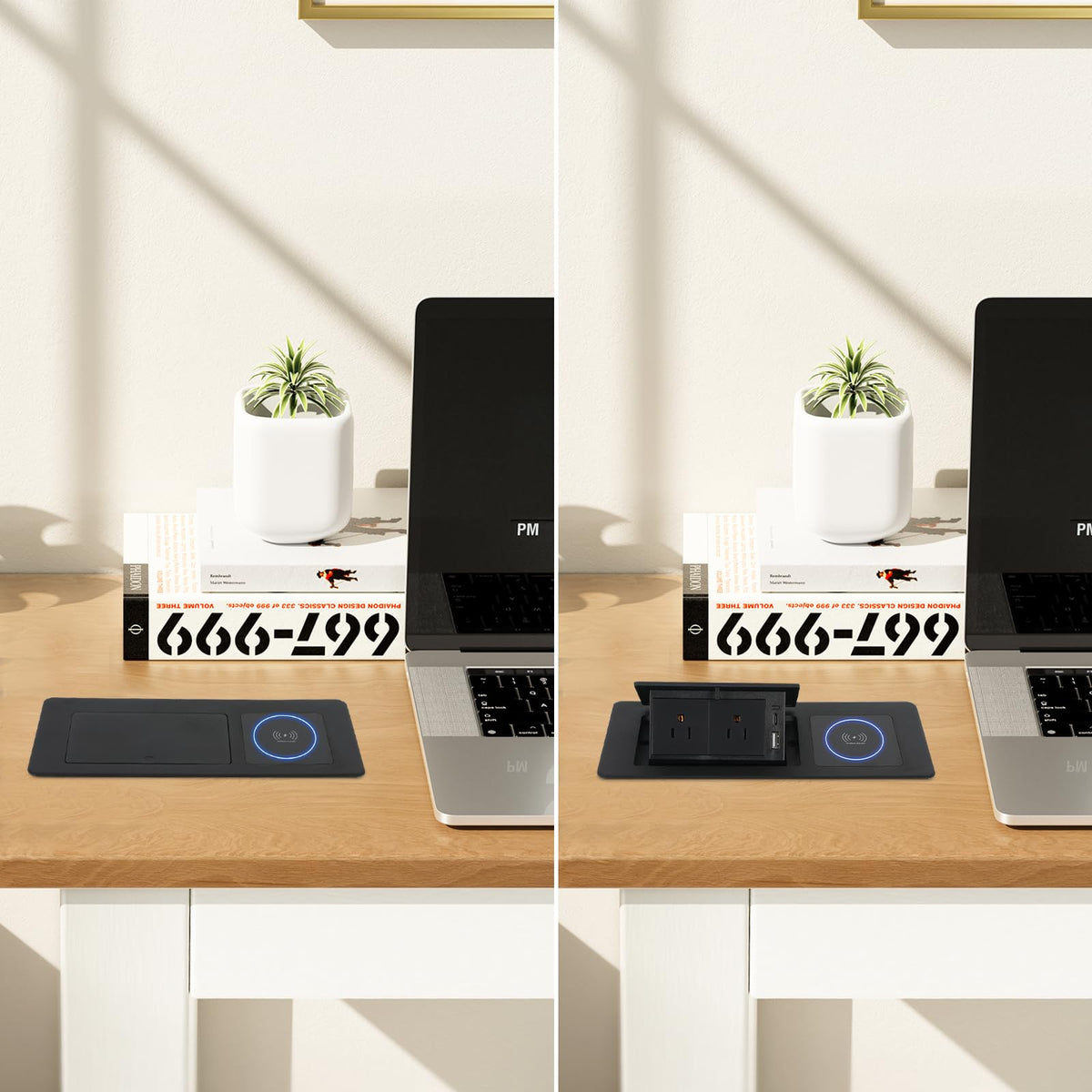 AQQHSAIN lifestyle image in office showing tidy desk and convenient access benefit