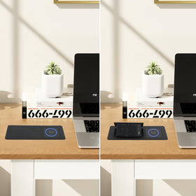 AQQHSAIN lifestyle image in office showing tidy desk and convenient access benefit