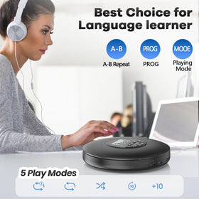 Arafuna CD-R/CD-RW playback capability confirms versatile CD compatibility on the go.