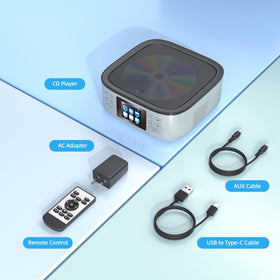 Arafuna next to a hand illustrating compact size and portability