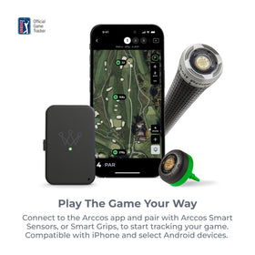 Arccos Link Pro iOS compatibility supports iPhone 8 and newer.