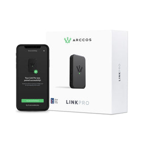 Arccos Link Pro wearable in pocket enables hands-free shot tracking.