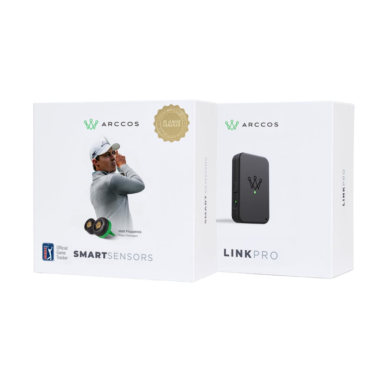 Arccos Smart Sensors Gen 4 in bag for streamlined club tracking