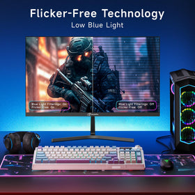ArcticPro monitor with 178-degree viewing for consistent colors from any angle