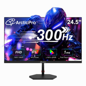 ArcticPro 24.5-inch monitor with 300Hz performance for competitive gaming realism.