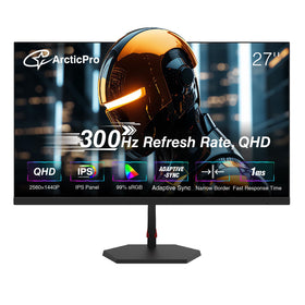 ArcticPro 27-inch gaming monitor delivers fluid gameplay at 300 Hz.