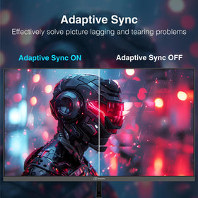 ArcticPro adaptive sync minimizes lag and tearing for movies and games.