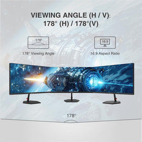 ArcticPro HDMI and DisplayPort inputs with VESA mounting flexibility
