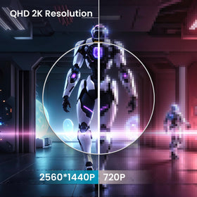 ArcticPro monitor with wide color gamut improves color accuracy and immersion.
