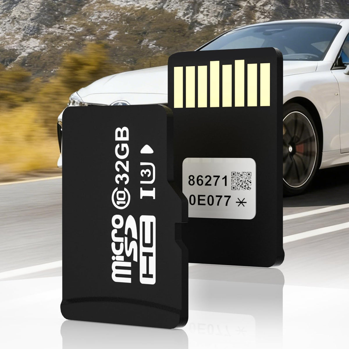 Ardaddyn 86271-0E077 in Toyota Tacoma SD card slot for offline navigation.
