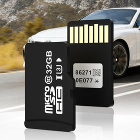 Ardaddyn 86271-0E077 in Toyota Tacoma SD card slot for offline navigation.
