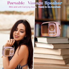 Aresrora compact portable design lets you take music anywhere.