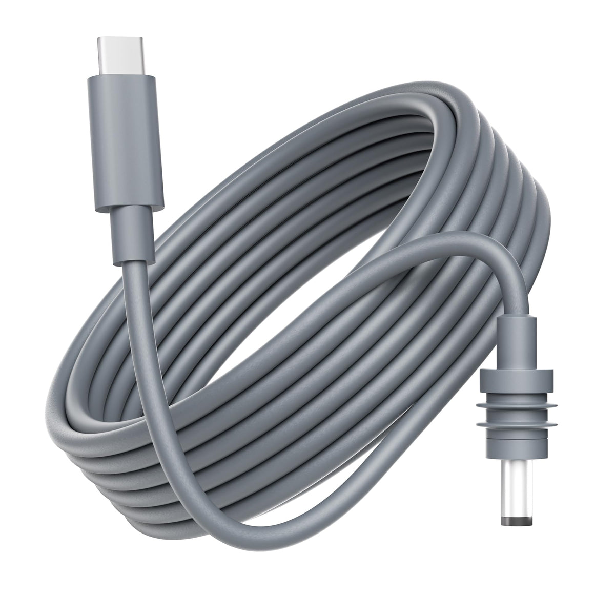 Arkare front view of cable showing USB‑C to DC for quick connection benefit