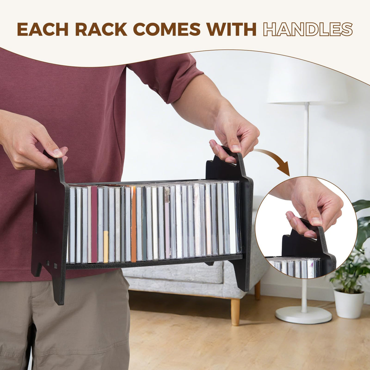 Arkiya CD holder assembly instructions emphasize simple setup.