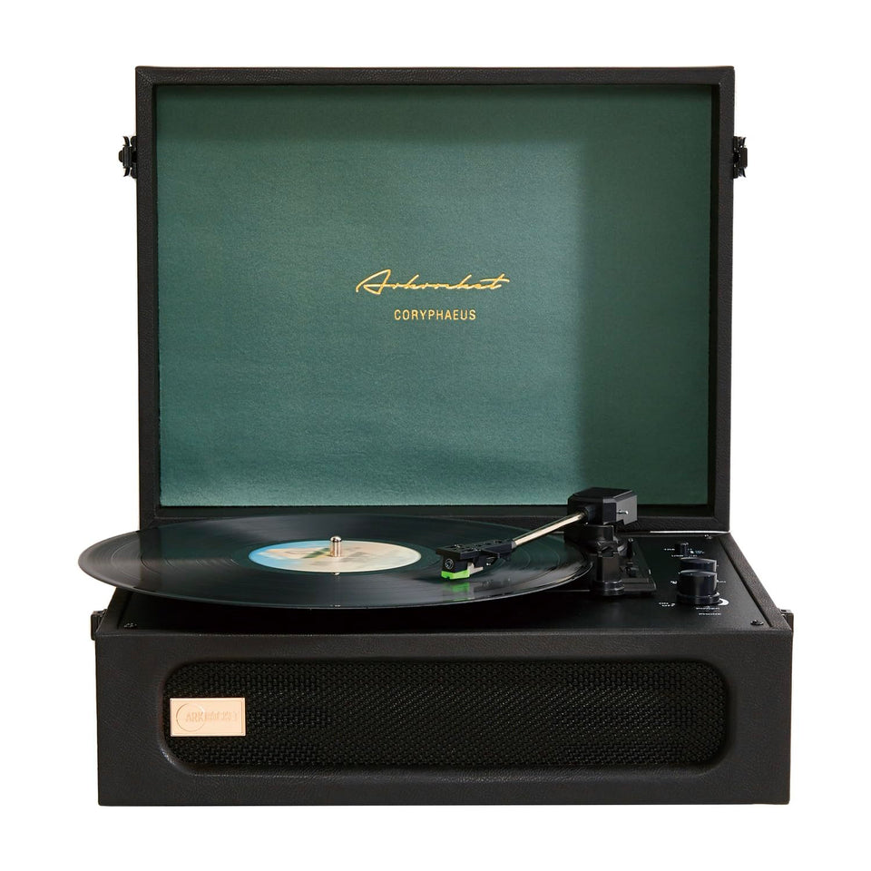 Arkrocket Coryphaeus 3-speed belt-drive showcases versatile vinyl playback