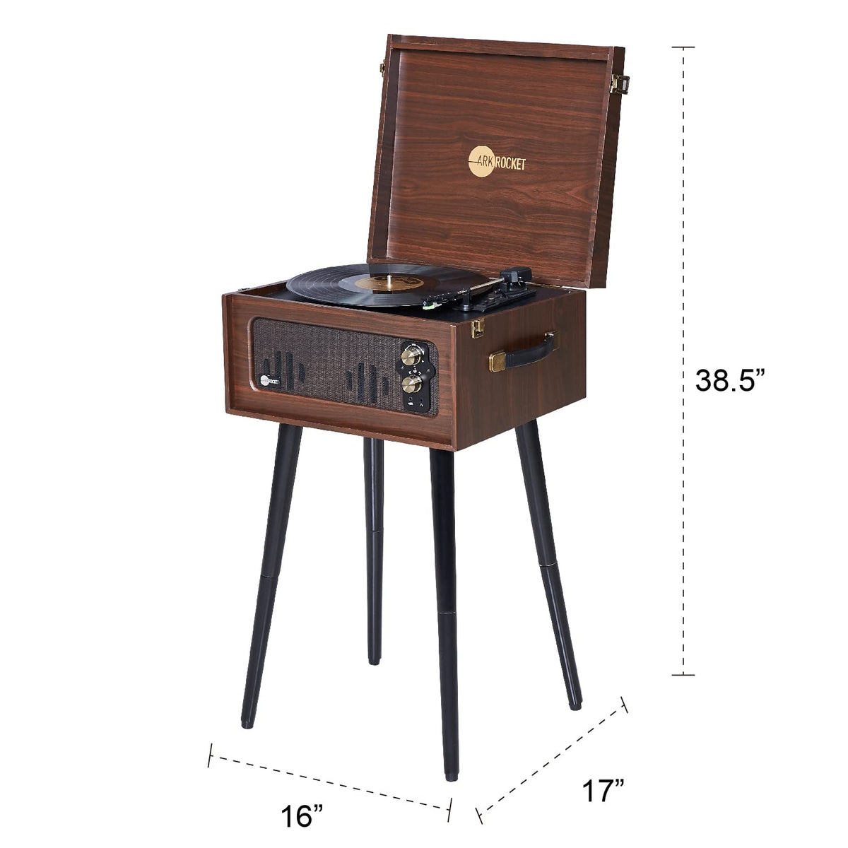 Rich, full-bodied audio from Arkrocket Discovery II built-in speakers for daily listening.