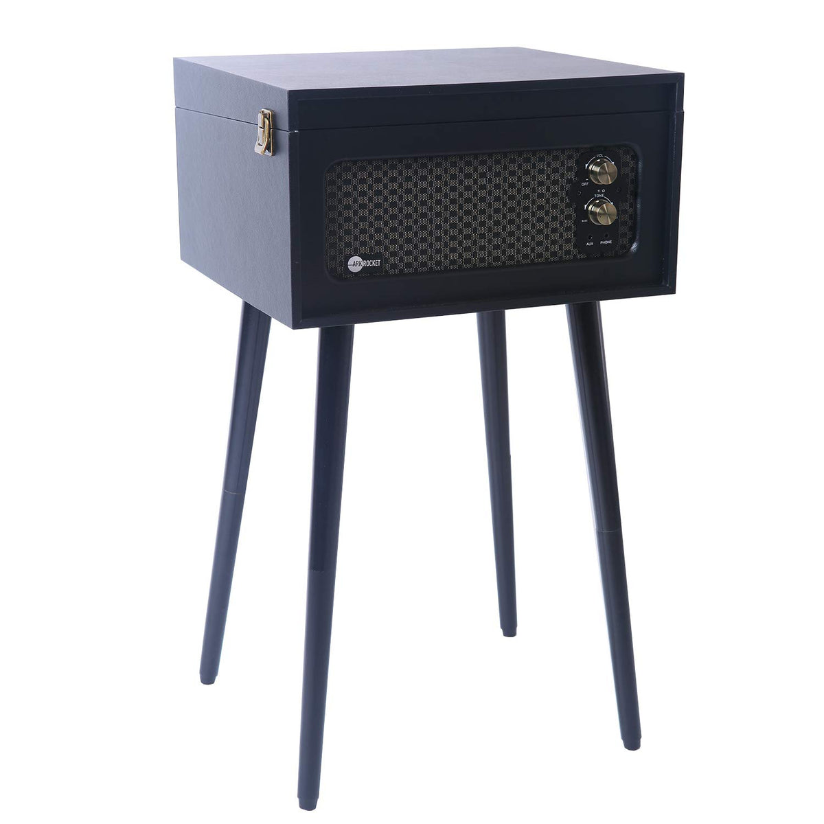 Arkrocket Discovery II side profile showcasing built-in speakers for immersive sound.