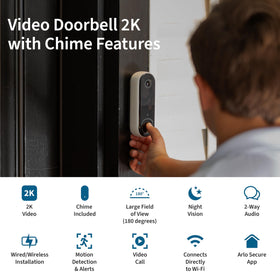 Arlo closeup lens detail highlighting camera glass and resolution advantage