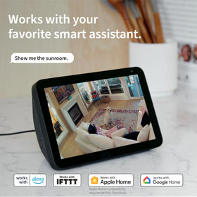 Arlo Essential 2.4GHz wifi setup visual guide for quick installation.
