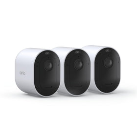 Arlo Pro 5S 2K 3-pack front view cameras for outdoor monitoring