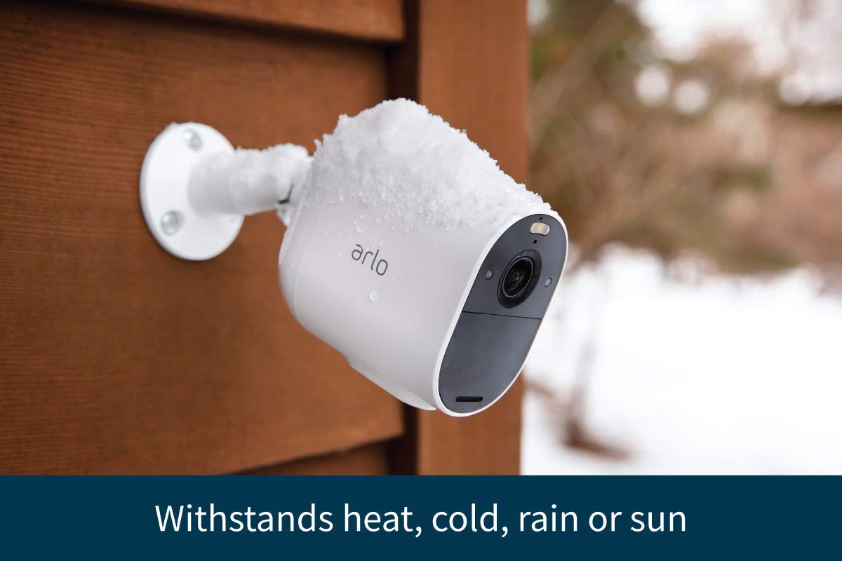 ARLO VMC2330-100NAR wireless installation image highlights quick, cable-free placement for flexible monitoring.