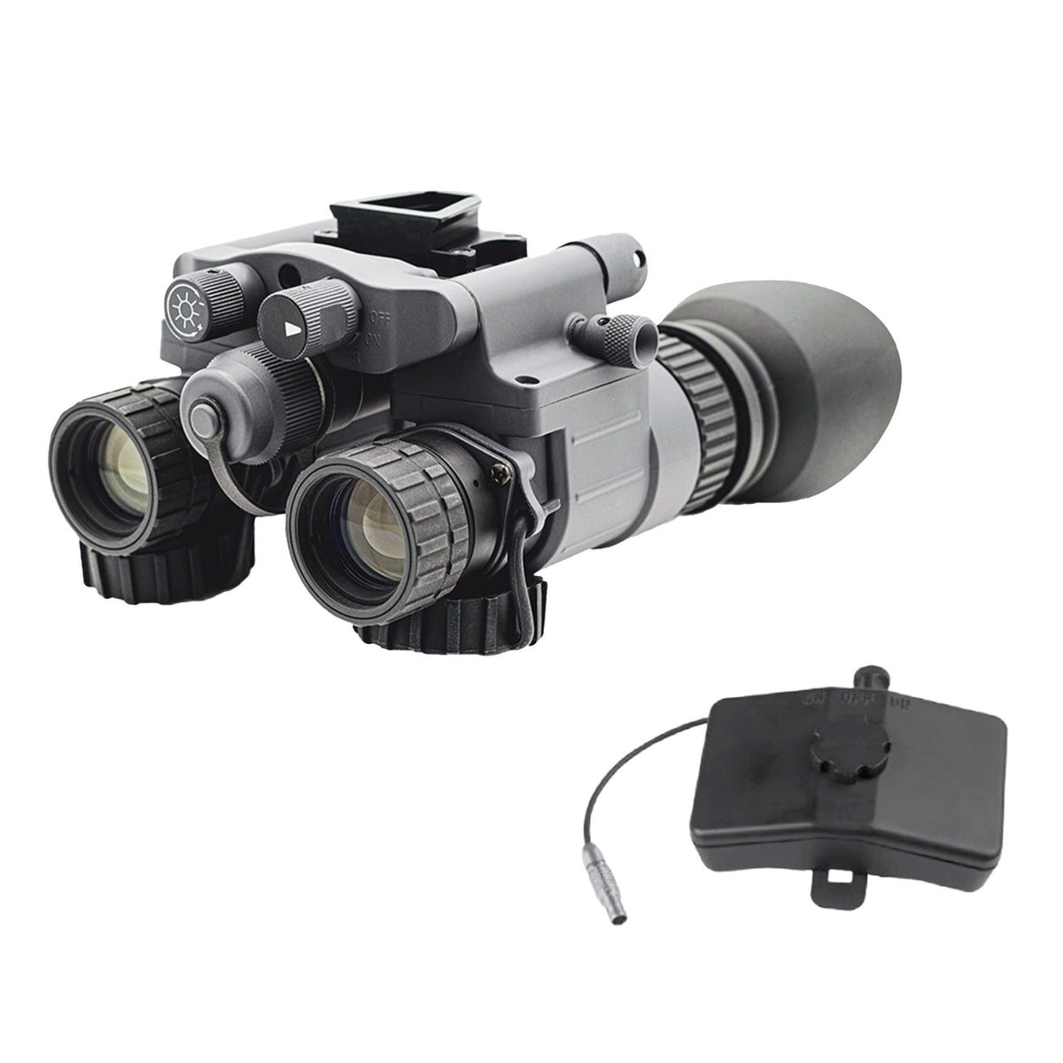 Armasight BNVD-40 Gen 3 Pinnacle goggles with dual-channel night vision for field use.