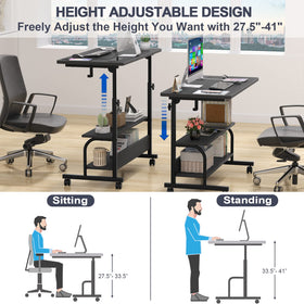 Armocity desk fits under couches with 3.5 inch clearance