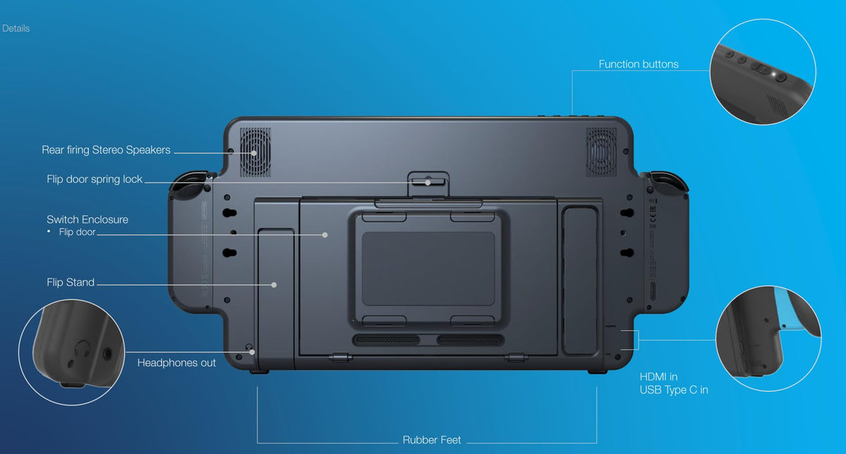 ARMORR Orion with 3.5mm audio pass-through for easy headset use