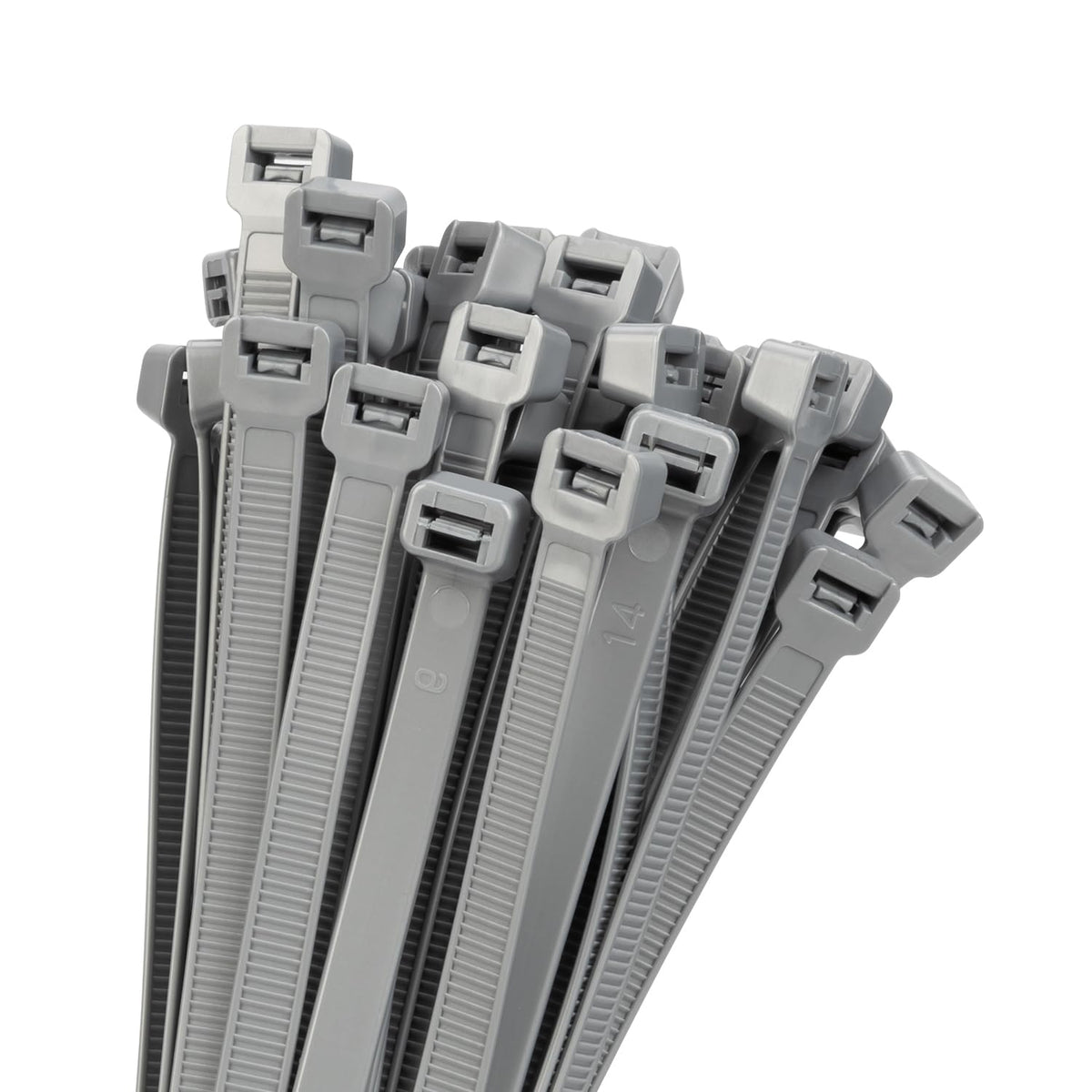 Armpow 18-inch heavy-duty zip ties pack for outdoor projects with 200-lb strength.