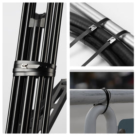 Armpow 25-piece pack for convenient multipurpose binding projects.