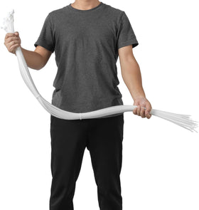 Armpow 32-inch heavy-duty zip ties secure outdoor cables with rugged durability.