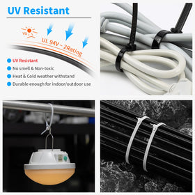 Armpow zip tie chain head with smooth edges for quick tensioning.