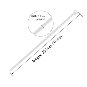 Armpow PA66 nylon zip ties showing durable outdoor performance.