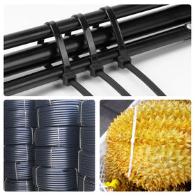 Armpow zip ties withstand extreme temperatures from -35°C to 85°C.