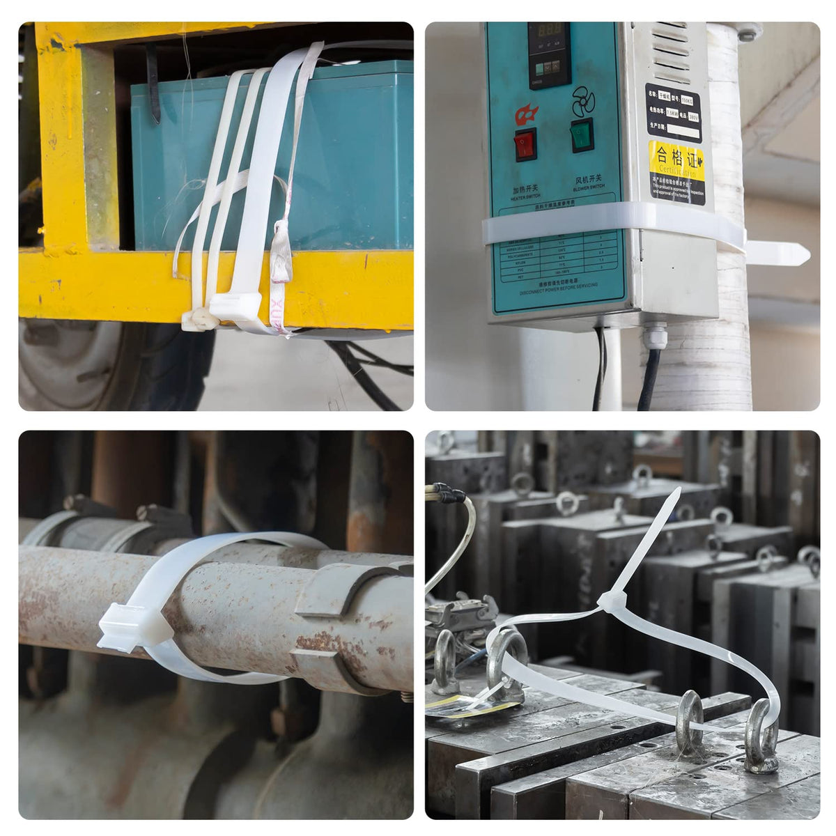 Armpow zip ties come with a 30 day warranty for added confidence.
