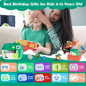 ARNSSIEN kids camera with 2.4-inch screen for clear viewing by kids