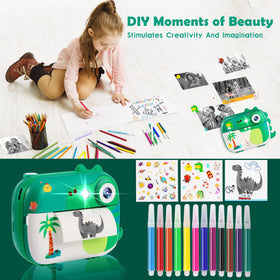 ARNSSIEN kids camera 7-roll paper pack enables many prints for crafts