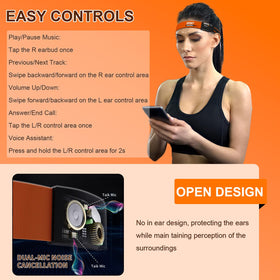 ARognsbo sweat-wicking hairband helps prevent sweat in the eyes.