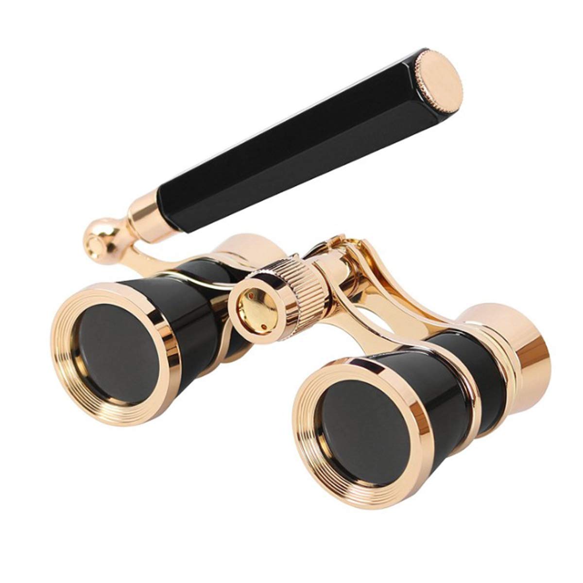 Aroncent front view of opera glasses showing elegant vintage look and portability