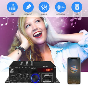ARRAROWN AK-380 installed in car dashboard enabling portable audio power