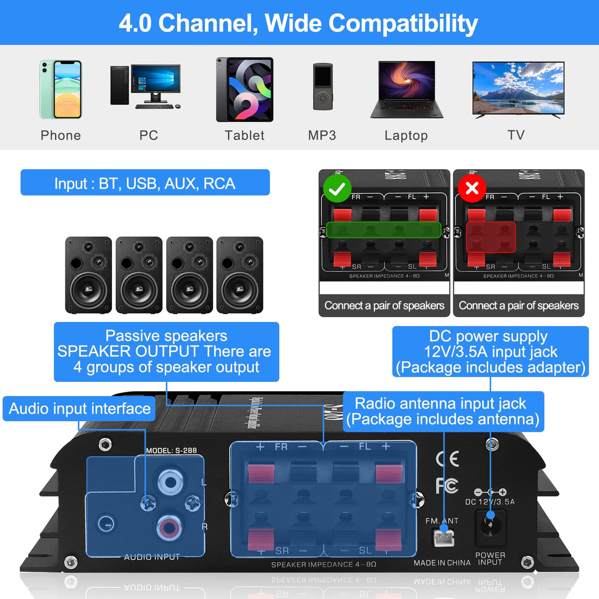 ARRAROWN S-288 microphone input with singer demonstrating karaoke functionality and vocal clarity