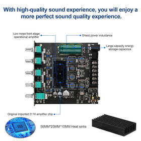ARRAROWN speaker and power terminals image showing reliable connections