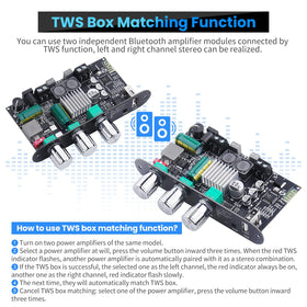 ARRAROWN ZK-1001U with TWS box mode enabling stereo pairing
